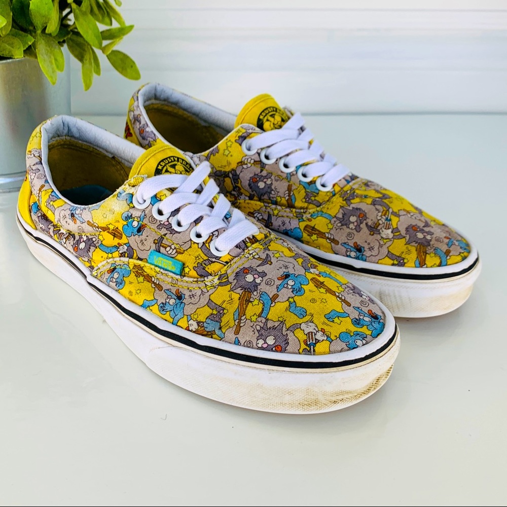 Vans The Itchy and Scratchy Show The Simpsons Shoes - Size 8.5 (Women) 7 (Men)